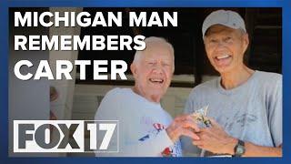 Michigan man recalls unforgettable friendship with Jimmy Carter