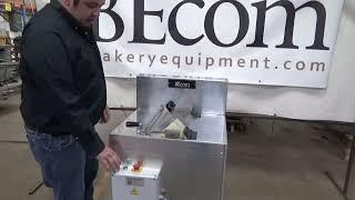 BEcom Crouton Slicer, Model: BE-BCS-200, Running.