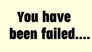 Today god messag || You have been failed.... || #god #godmessage