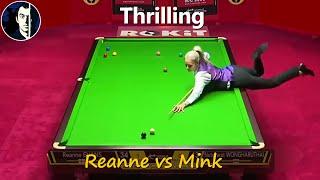 Ladies Show What They're Made Of | Reanne Evans vs Mink Nutcharut | 2019 Women's Tour SF ‒ Snooker