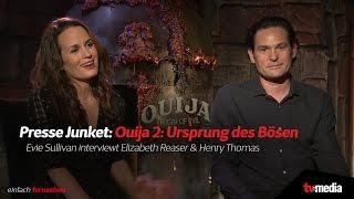 Evie Sullivan hautnah: ‚Ouija 2: Origin of Evil‘ | Henry Thomas & Elizabeth Reaser