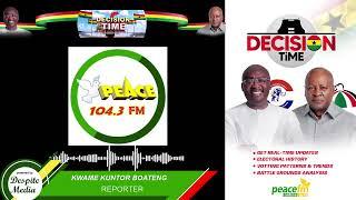 Decision Time On Peace 104.3 FM (06/12/2024)