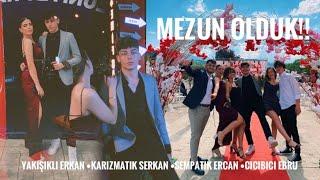 Mezun oldum! | Balo + Mezuniyet (Okul ikincisi olmak) vlog #8