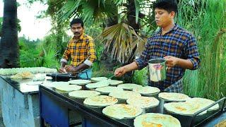 PAROTTA | How To Make Soft Layered Paratha | Kerala Paratta | Cooking in Village