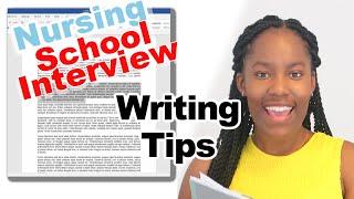 How to pass your Student Nurse interview | Essay edition