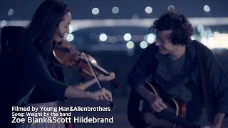 Zoe Blank&Scott Hildebrand sang The weight by The Band in South Korea