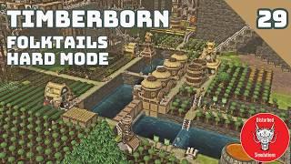 NEW RIVER SYSTEM  | FOLKTAILS CLIFFSIDE HARDMODE   | SERIES 8 | TIMBERBORN | Episode 29