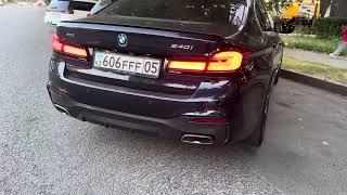 BMW 540 G30 - Full DEIKIN Exhaust - Valves are open