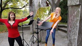 Outdoor Teleprompter: HANDS DOWN the BEST Glass to Use Outside! 