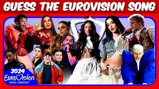 Guess the Song Eurovision Song Contest 2024  Music Quiz