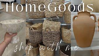 HOME GOODS SHOP WITH ME || new HomeGoods decor || designer dupes + summer finds