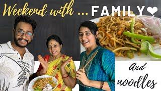 Weekend with FAMILY ️ | And Noodles  | JayapradaChalla | Family Vlogs|EP-08