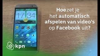 Hoe zet je het automatisch afspelen van video's op Facebook uit?