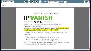 IPVanish VPN Exclusive Promo for 2018: 2-yr-plan for $3.33/Mo