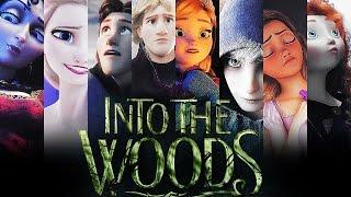 » into the woods trailer (cgi cartoons style: frozen, rotg, brave, tangled) | 11k subs