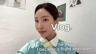 [Sub] Today's vlog | 오늘의 브이로그 | 나는 오늘 승무원️