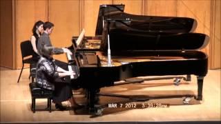 Svetlana Kotova plays Brahms Concerto no.1, Maestoso.