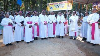 150 Years Jubilee Celebration in Kochang | Welcoming the guests | Khunti Diocese