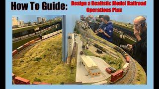 Realistic Model Railroad Operations : How To Design Train Schedules