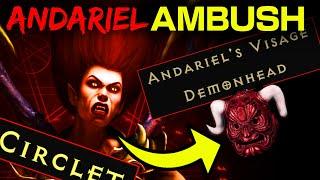 I Killed Andariel Until She Dropped Andariel's Visage - Diablo 2 Resurrected