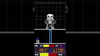 This is what we call "A normal sans fangame" #sans #undertale #shorts