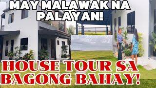 HOUSE TOUR SA BAGONG BAHAY!MAY MALAWAK NA PALAYAN