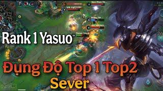 WILDRIFT YASUO:RANK 1 YASUO SEVER VS TOP 1 SEVER