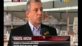 TEKSTİLCİLER İNTİHAR EDİYOR, AKP EKONOMİSİ, 60 Fabrika Kapandı, DENİZLİ,18.10.09