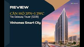 Review CĂN HỘ 2PN+1 2WC Full nội thất tại S2.05 Vinhomes Smart City