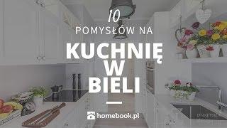 Jak urządzić kuchnię w bieli - 10 pomysłów #aranżacja wnętrz #projekty