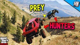 DRAUGURS vs CONTENDER GTA 5 MANHUNT!