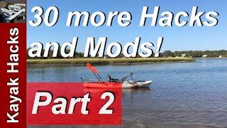 Fishing Kayak Setup Ideas - Part 2 of 30 more Kayak Modifications for Fishing