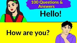 100 Essential English Questions & Answers for Beginners | Speaking Practice 