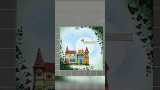 Enchanted cottage built with detail and vibrant, blended colour  full video is available on website