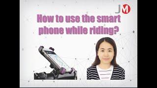 How to use the smart phone while riding? | A bike phone holder is needed. | Bike Phone Mount