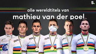 Zes om te zien: bekijk de zes wereldtitels veldrijden van Mathieu van der Poel