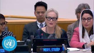 Meryl Streep on the Inclusion of Women in the Future of Afghanistan | United Nations