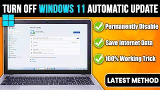 How to Disable Windows 11 Auto Update 2024 [5 New Methods]Stop Windows 11 UpdateSave Internet Data