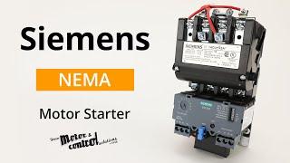 Siemens NEMA Magnetic Motor Starter