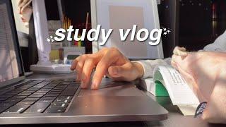 study vlog Malaysia : new semester , trying to be productive & writing notes  