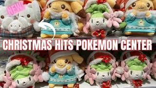 1st L@@K November Pokemon Center Tokyo Deep Dive!  Christmas Merch is here!! [4K]