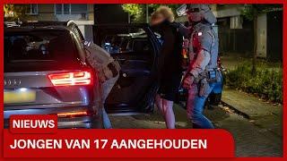 Arrestatieteam ingezet voor aanhouding jongens (17) na dreiging met vuurwapen in Rozenburg