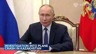 Vladimir Putin apologizes to Azerbaijani leader for 'tragic incident' involving crashed airplane