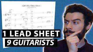 9 Different Ways to play 1 Lead Sheet