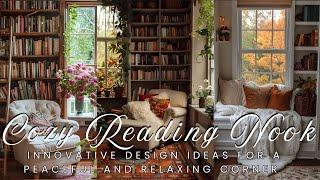 Create a COZY READING NOOK at Home | Innovative Design Ideas for a Peaceful and Relaxing Corner 