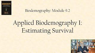 Applied Biodemography I: Mark-recapture methods