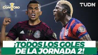 ¡Lluvia de goles! TODOS los goles de la Jornada 2 de la Copa Oro 2021 I TUDN