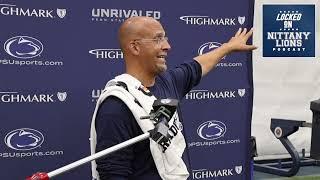 Penn State's offense is gaining ground | James Franklin full press conference (August 8, 2024)