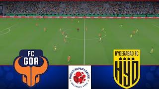 FC GOA vs HYDERABAD FC LIVE | ISL 2024-25 | Watch Along & eFootball Match