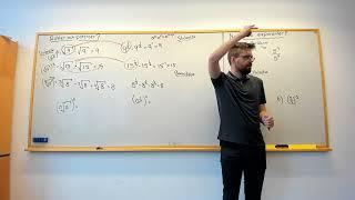 Matematik 1 och 2. Potensregler: RÖTTER OCH POTENSER SAMT NEGATIVA EXPONENTER